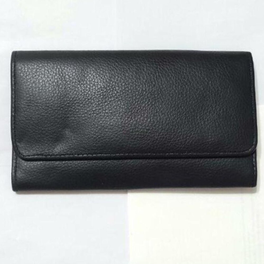 Black Faux Leather Wallet